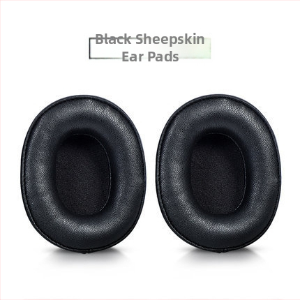 Obal na ušné výstelky pre slúchadlá Audio-Technica ATH-SR5/SR5BT s penovým koženým povrchom, ochrana hlavy a priečneho nosiča