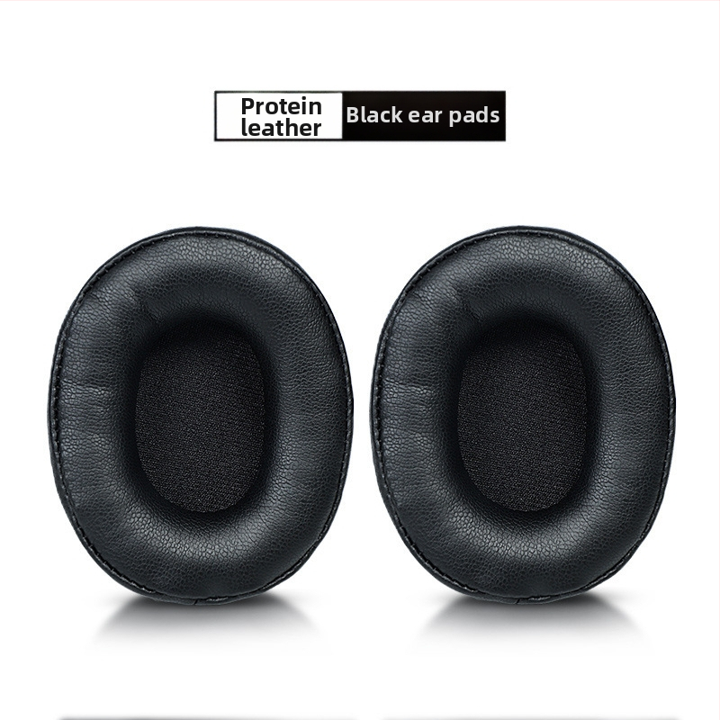 Obal na ušné výstelky pre slúchadlá Audio-Technica ATH-SR5/SR5BT s penovým koženým povrchom, ochrana hlavy a priečneho nosiča