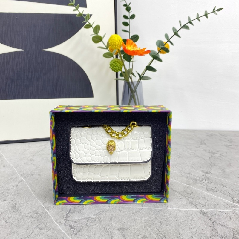 Sjajna mini kvadratna torbica za ruž s kamenim uzorkom, s remenom za ramena ili crossbody