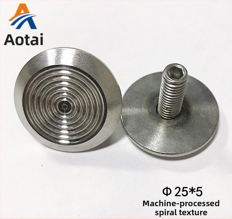 Ao Titanium 304 nerezová oceľová skrutka pre taktilnú dlažbu, pre garáže, spomaľovače a prístupné chodníky