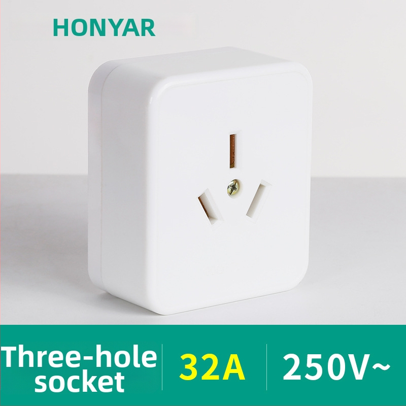 Hongyan T3-10A zástrčka, T5-25 trojpólová zásuvka, T4ZM25A40A20A16A zásuvka, trojfázová štvorkáblová päťvodičová, typ 86