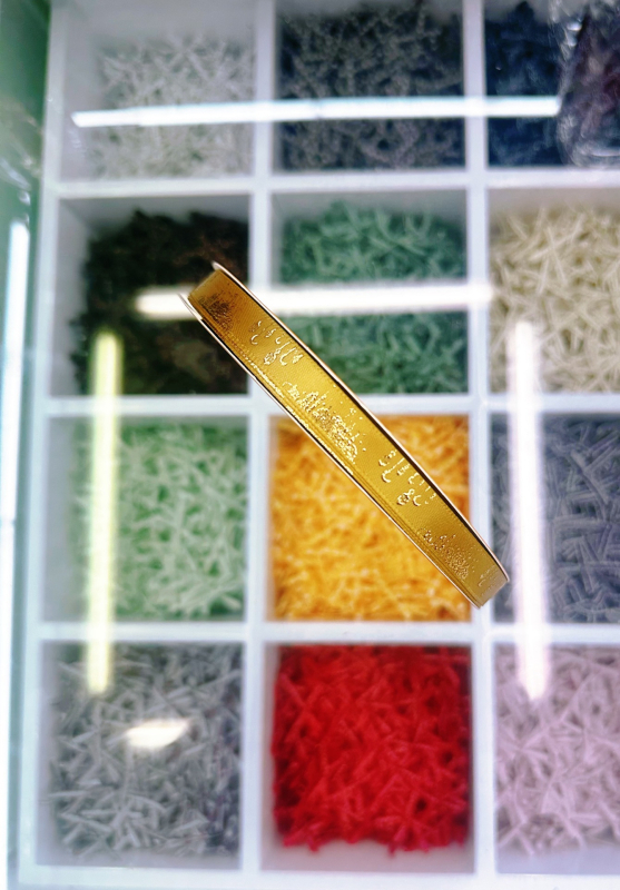 1 cm široka tkana vrpca za pakiranje poklona s motivom zvijezda i mjeseca za blagdansku dekoraciju