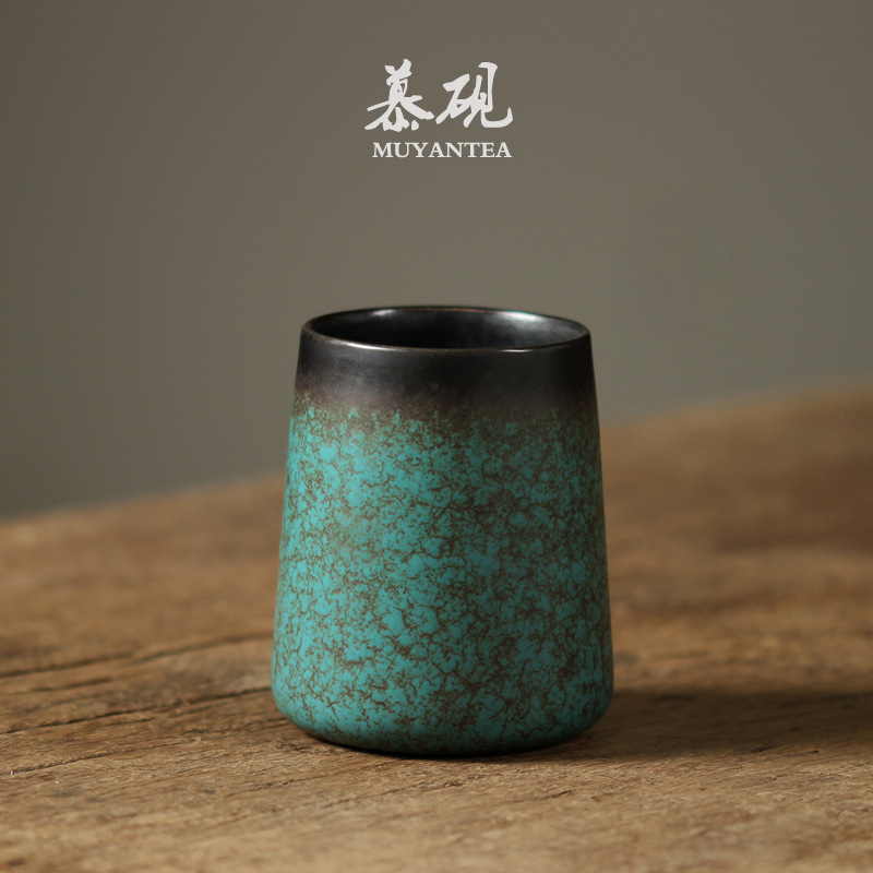 Mu Tao set Gongfu pentru ceai, stil japonez, din lemn de abanos, șase unelte, ac de ceai și clips de ceai