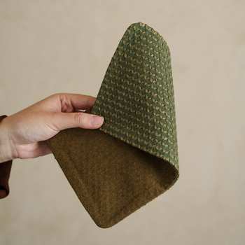 Suporturi pentru ceai din bumbac și in, țesături împletite cu sfoară de cânepă, accesorii pentru ceremonia ceaiului, covorașe de masă în stil Zen retro