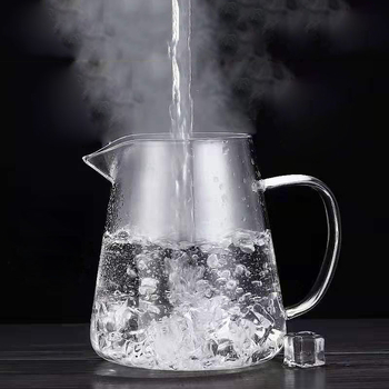 Ceainic din sticlă, model 2005, pentru uz casnic, rezistent la temperaturi înalte, separare ceai-apă, set de ceai, un ceainic, sticlă borosilicată înaltă