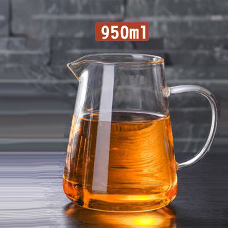 Ceainic din sticlă, model 2005, pentru uz casnic, rezistent la temperaturi înalte, separare ceai-apă, set de ceai, un ceainic, sticlă borosilicată înaltă