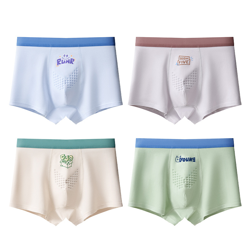 Muške boxerice od 100% pamuka, antibakterijske, plus veličine, srednji pojas, lagane ljetne