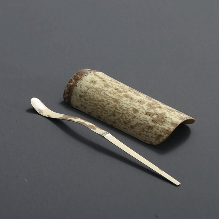 Meifei set de ceai din bambus natural, lucrat manual, accesorii pentru ceremonia Kung Fu, colecția Six Gentlemen pentru ceremonia ceaiului, tavă lotus pentru ceai, ac de ceai și clește de ceai