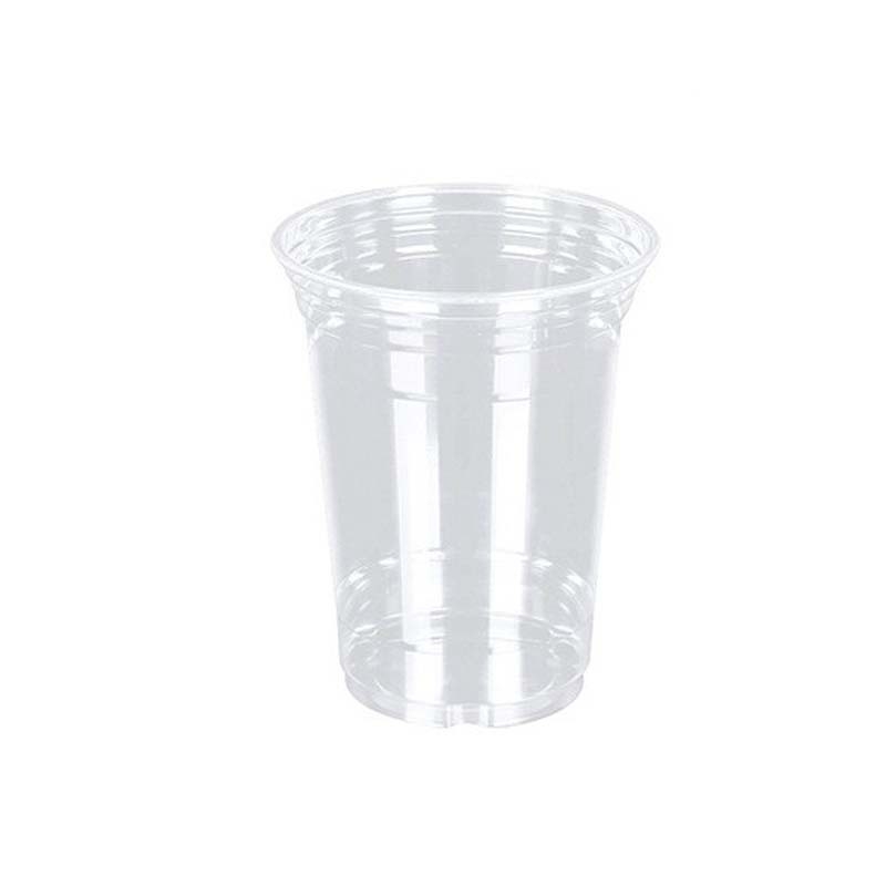 Ceașă de cafea din plastic PET îngroșat, cu capac, pentru ceai cu lămâie, ceai cu lapte și băuturi reci; pentru acasă, birou sau stand
