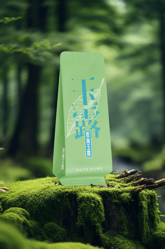 Ceaiuri chinezești asortate în pungă de ceai: Ceai verde Alpin, Dragon Well Cloud Mist, Enshi Yulu, Ceai de Iasomie, Ceai alb Anji, Muguri Maojian Aurii