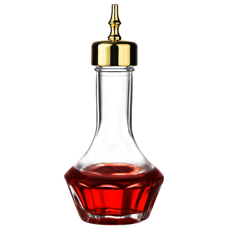 Sticlă de bitters în stil japonez pentru absint și cocktailuri – sticlă de bar din sticlă
