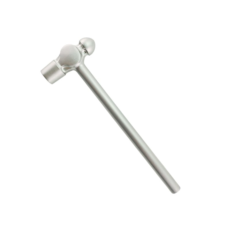 5051 Bofang Nipple Hammer din oțel inoxidabil 304, nemagnetic, 2 lb–2,5 lb, mâner din lemn sau cauciuc, cap rotund
