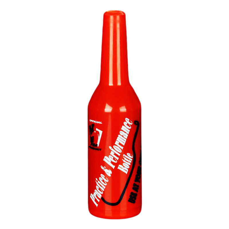 Sticlă de antrenament pentru barman – recipient din plastic pentru practică și aruncare, pentru reprezentări la bar