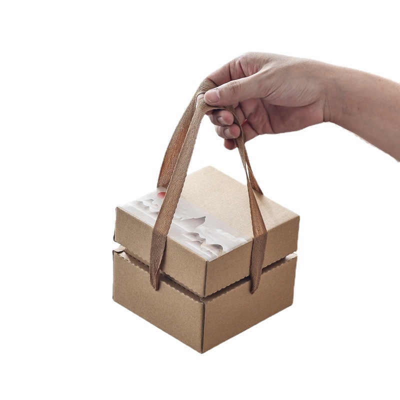 Recipient ceramic pentru ceai cu capac etanș, stil lut mov, depozitare Pu'er, cutie cadou