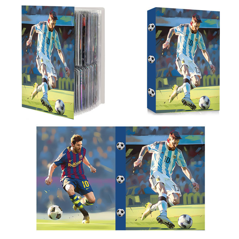 Album de colecție pentru cărți ale vedetelor fotbalului și baschetului, Cupa Mondială și Cupa Europei, album Messi, cărți poștale și carduri mici