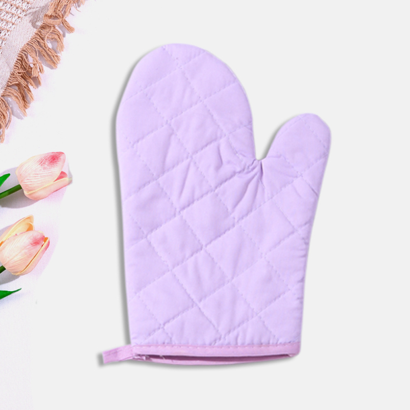Mănuși de bucătărie rezistente la temperaturi înalte, pentru cuptor cu microunde și coacere, 28 cm, poliester-bumbac