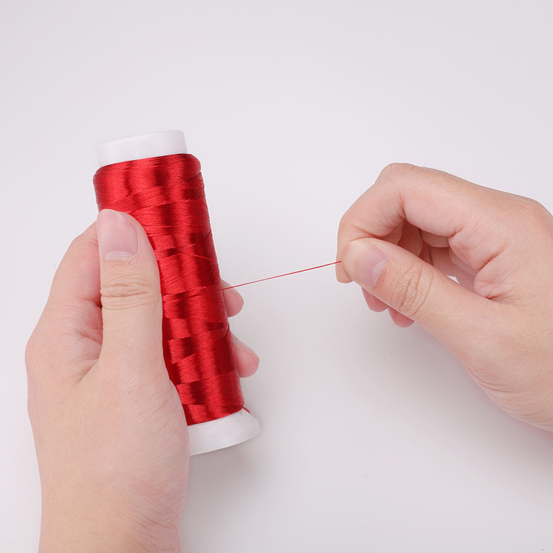 DIY set za kopču za kosu s poliesterskom baršunastom nitom omotanim oko cvijeta, za vez i izradu dodataka