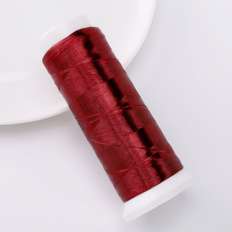 DIY set za kopču za kosu s poliesterskom baršunastom nitom omotanim oko cvijeta, za vez i izradu dodataka