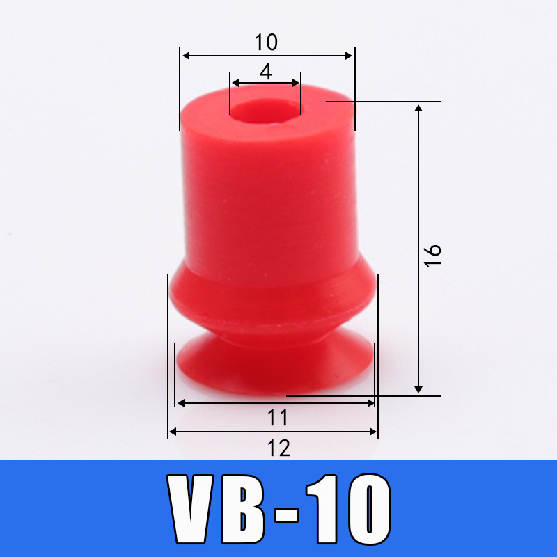 Индустриална вакуумна чашка за манипулатори, аксесоари VB10–VB40, поръчково, за големи количества