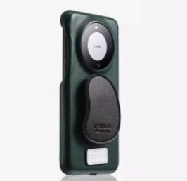 Θήκη TPU για Huawei Mate70 Pro με υφή δέρματος σε γαλακτώδες κίτρινο, πολυτελής αίσθηση, με στήριγμα, συμβατή με Pura70Pro