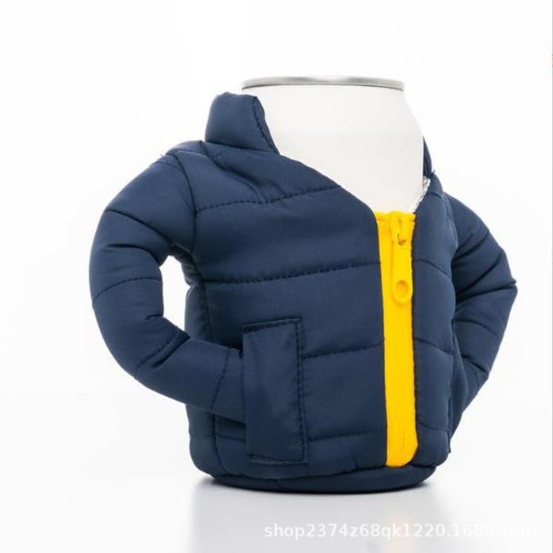 Manșon pentru cană din bumbac, gros, stil sport
