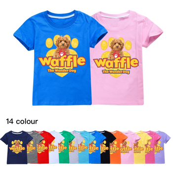 Gyerekek nyári rövid ujjú T-shirt 528