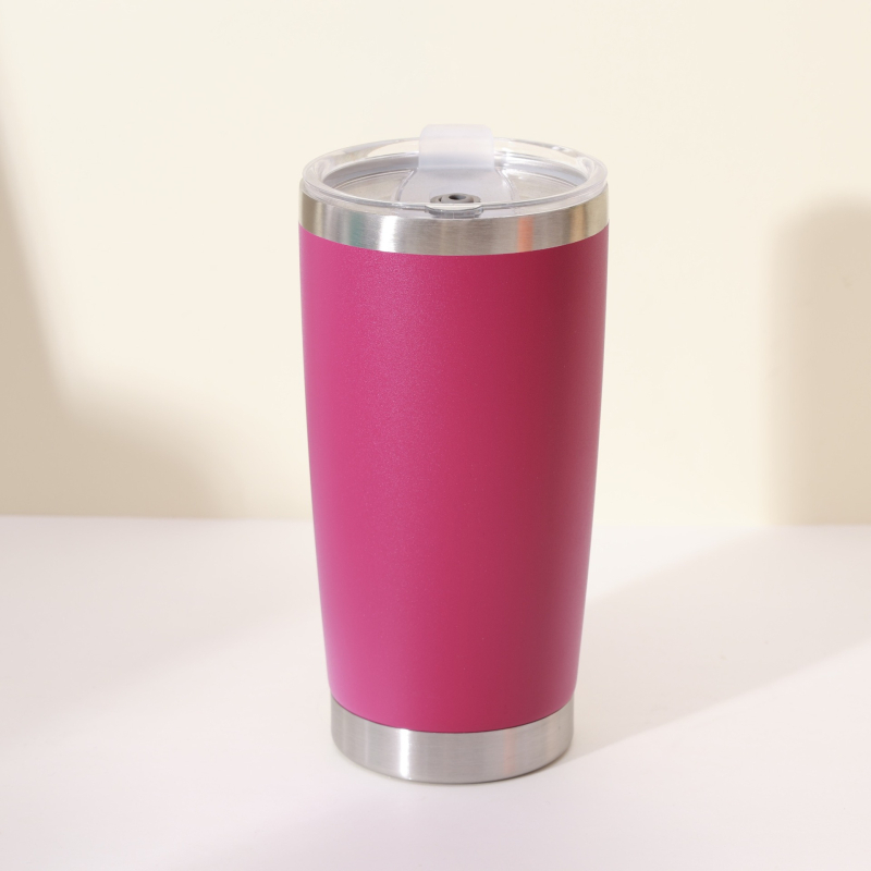 Cană pentru mașină de 20 oz, din oțel inoxidabil 304, izolație vid, capacitate mare, cadou