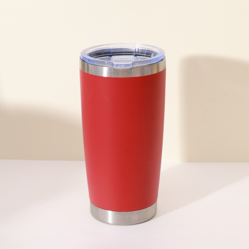 Cană pentru mașină de 20 oz, din oțel inoxidabil 304, izolație vid, capacitate mare, cadou