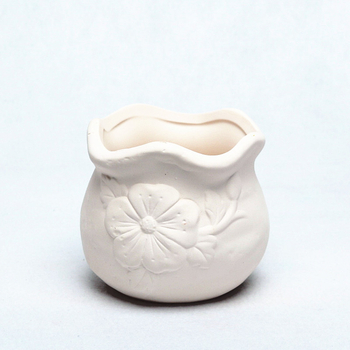 Ghiveci ceramic pentru suculente, respirabil, pictat manual, DIY