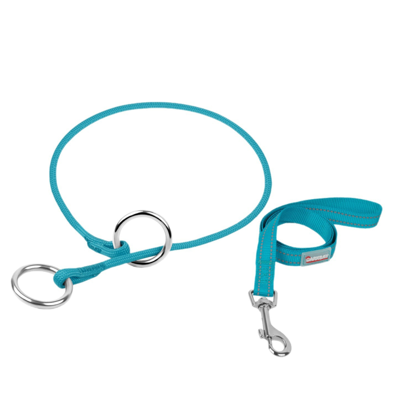 Barkbay ogrlica za pse s P-Chain i P-Rope za srednje i velike pse – trening ogrlica