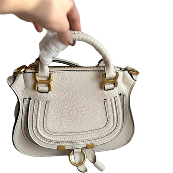 Marcie ženska kožna saddle torba s jednom naramenicom i preklopom, retro stil