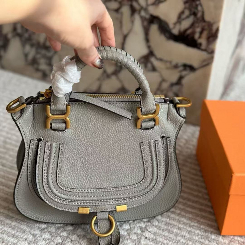Marcie ženska kožna saddle torba s jednom naramenicom i preklopom, retro stil