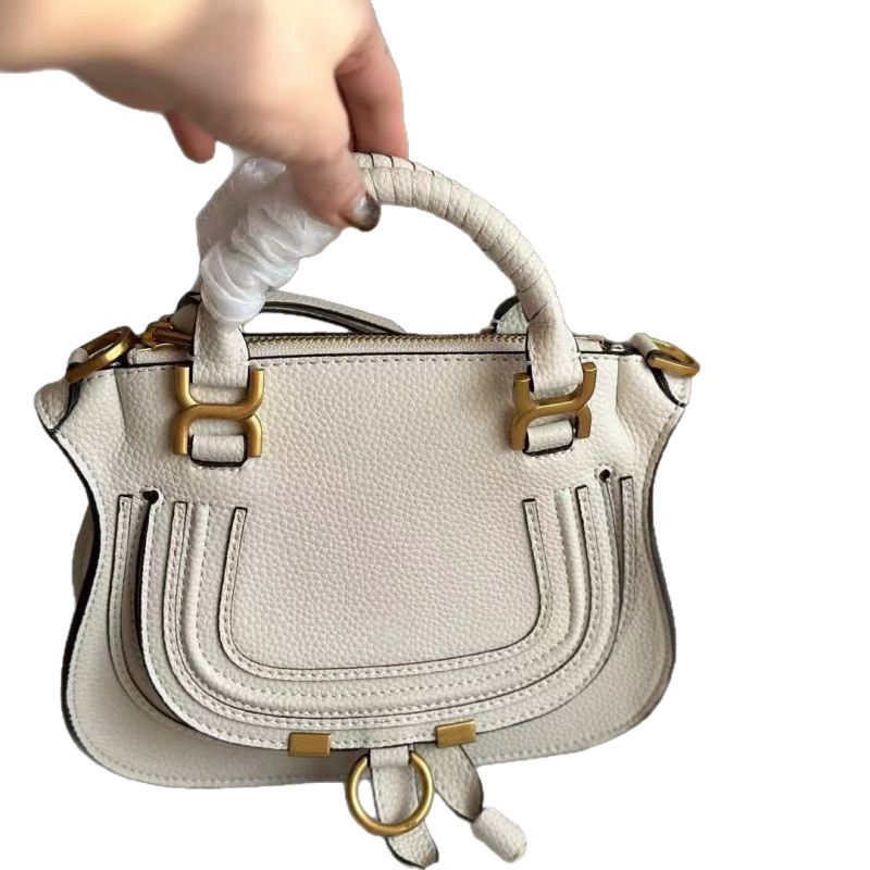 Marcie ženska kožna saddle torba s jednom naramenicom i preklopom, retro stil