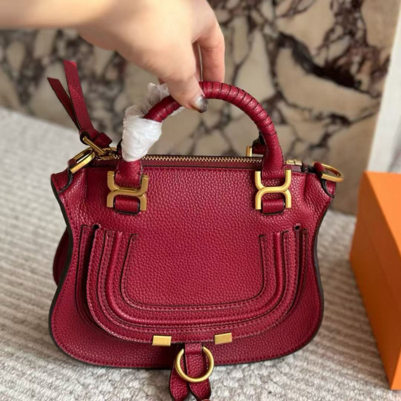 Marcie ženska kožna saddle torba s jednom naramenicom i preklopom, retro stil