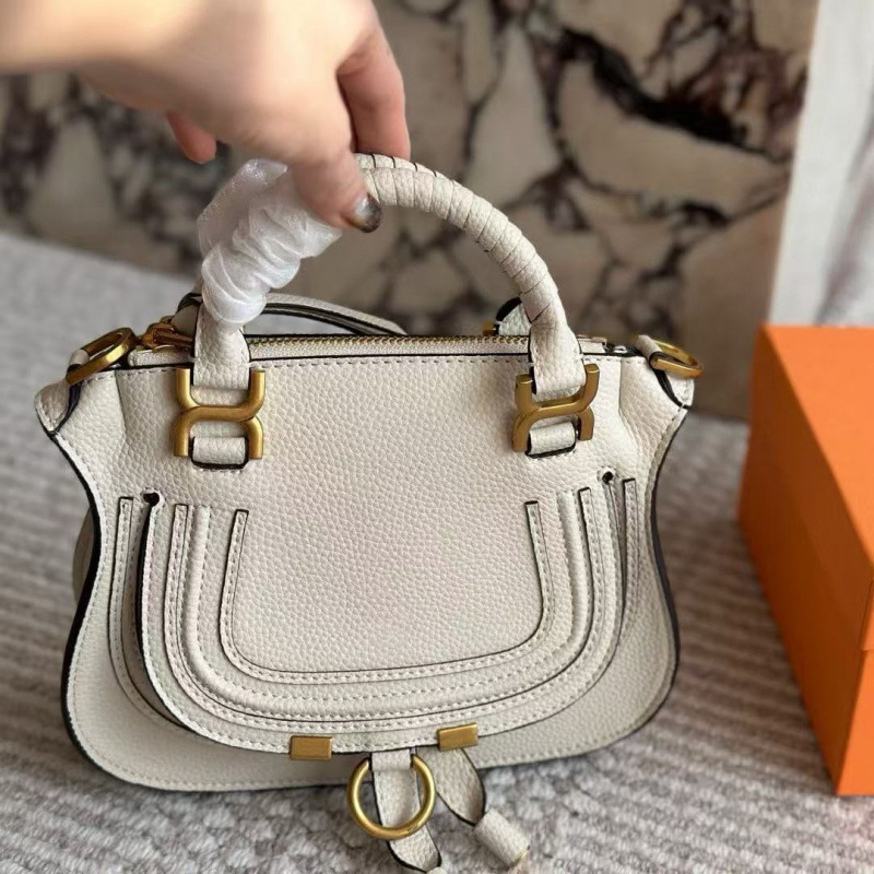 Marcie ženska kožna saddle torba s jednom naramenicom i preklopom, retro stil