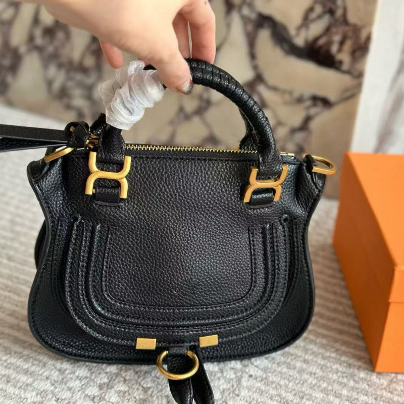 Marcie ženska kožna saddle torba s jednom naramenicom i preklopom, retro stil