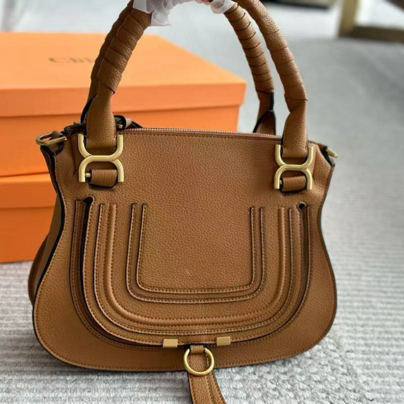 Marcie ženska kožna saddle torba s jednom naramenicom i preklopom, retro stil