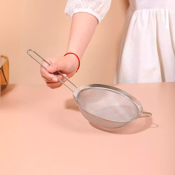 Filtru din oțel inoxidabil, stil japonez, pentru lapte de soia, plasă fină de bucătărie