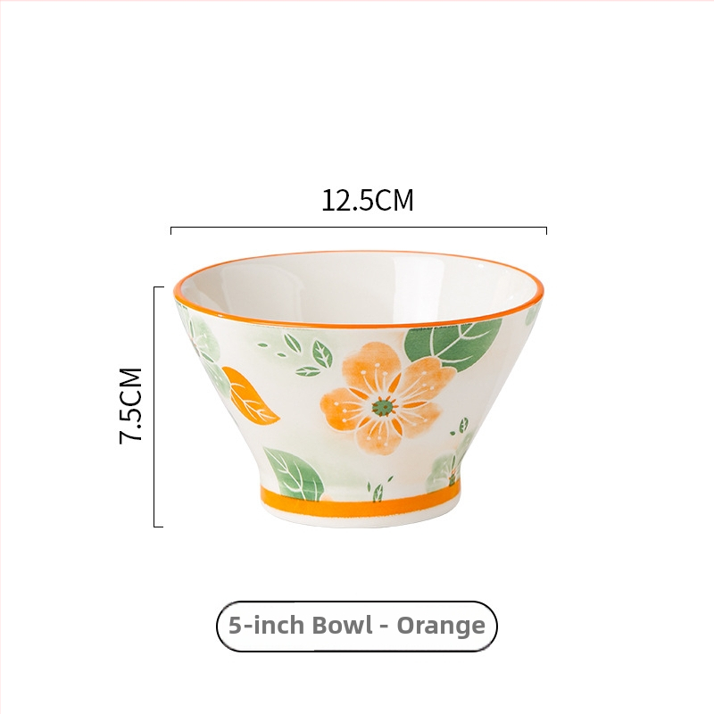 Japonský štýl miska s dvoma uchami, keramická, s vysokými nohami, objem 500 ml