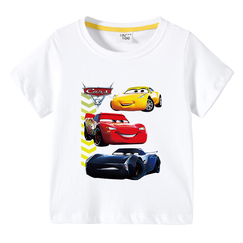 2023 koreai stílusú gyerekeknek pamut rövid ujjú póló, uniszex, nyár