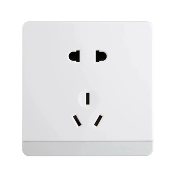 Panou ascuns întrerupător-priză 86, plăcuță albă mare din seria Q7, 86×90 mm, instalare dublă
