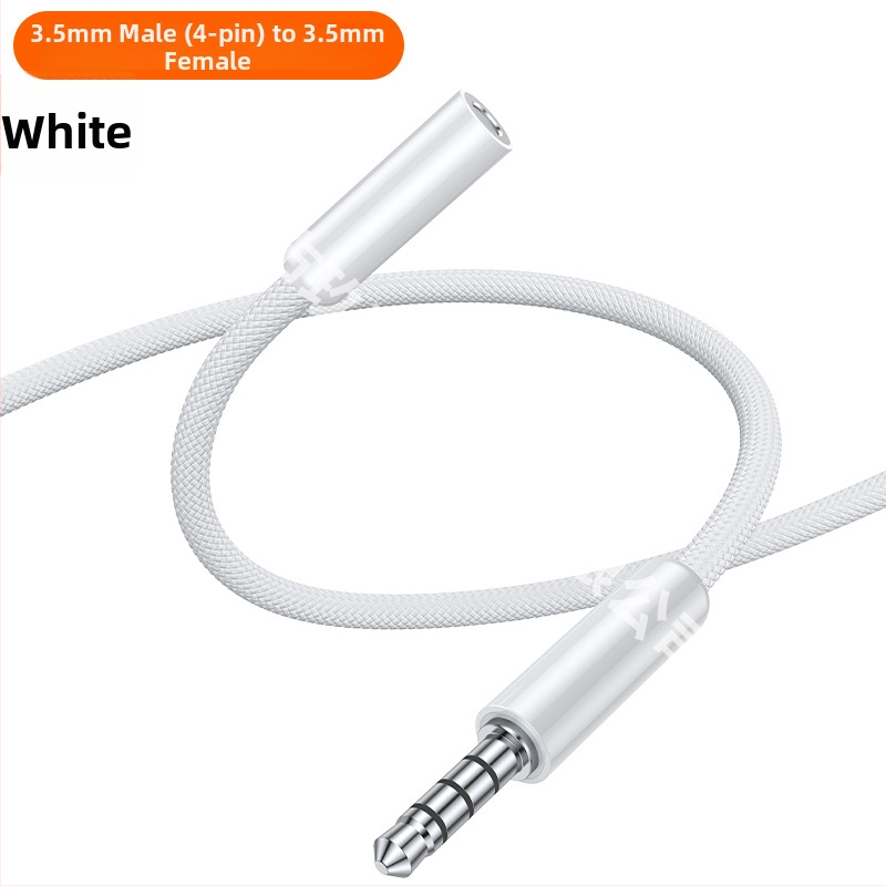 Dopamine USB-C към 3,5 мм аудио адаптер кабел с четири преплетени кабела