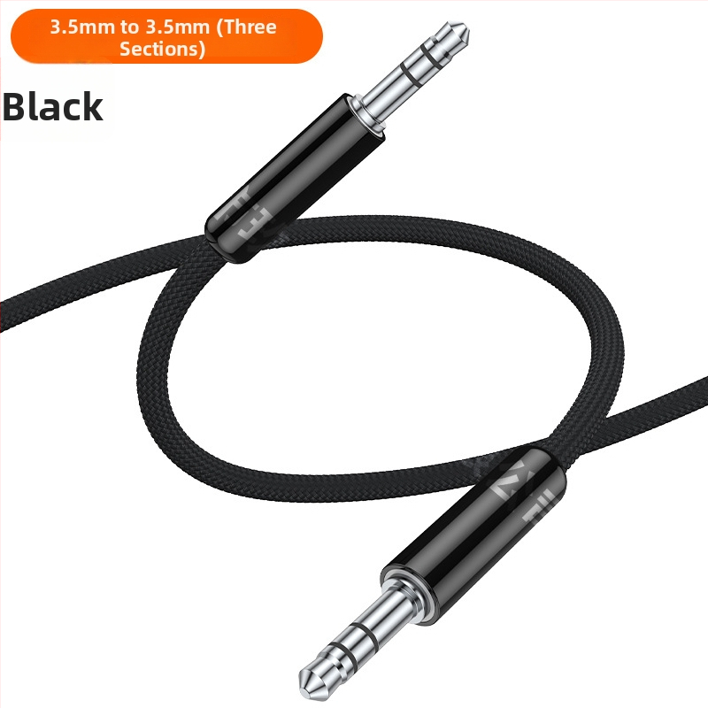 Dopamine USB-C към 3,5 мм аудио адаптер кабел с четири преплетени кабела