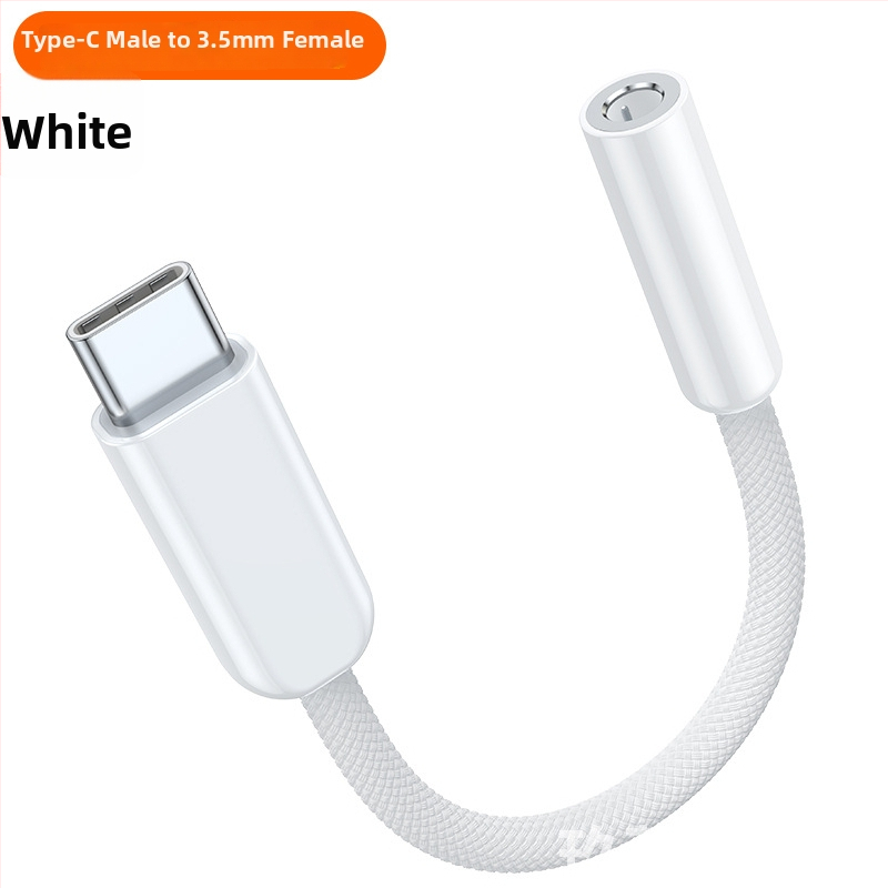 Dopamine USB-C към 3,5 мм аудио адаптер кабел с четири преплетени кабела