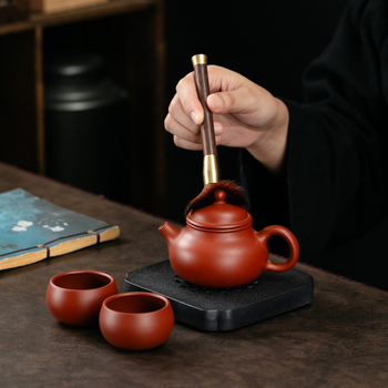 Set pentru ceremonia ceaiului Six Gentlemen – Accesorii premium Kung Fu pentru uz casnic, incluzând clip pentru ceai, linguriță, cuțiș pentru ceai și unelte de întreținere a ceainicului