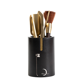 Set de ceremonie a ceaiului din bakelit cu șase domni — accesorii pentru ceai kung fu și unelte pentru masă de ceai