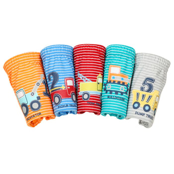 Chiloți pentru copii din bumbac, ambalați într-un set premium, imprimeu desene animate