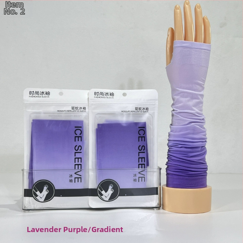 Unisex rukávy z gradientného Ice Silk s UV ochranou pre riadenie a cyklistiku