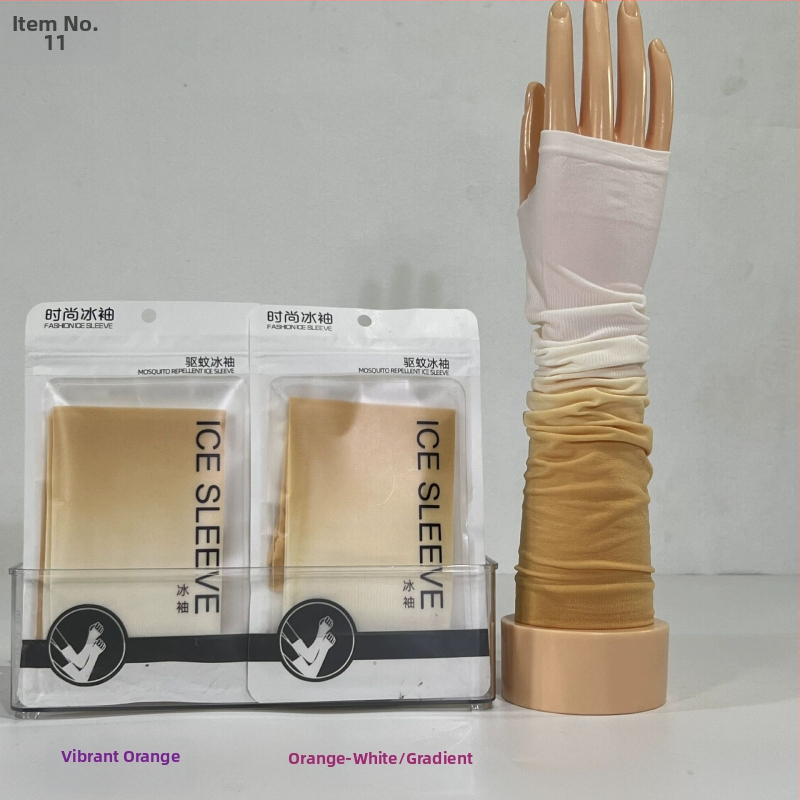 Unisex rukávy z gradientného Ice Silk s UV ochranou pre riadenie a cyklistiku