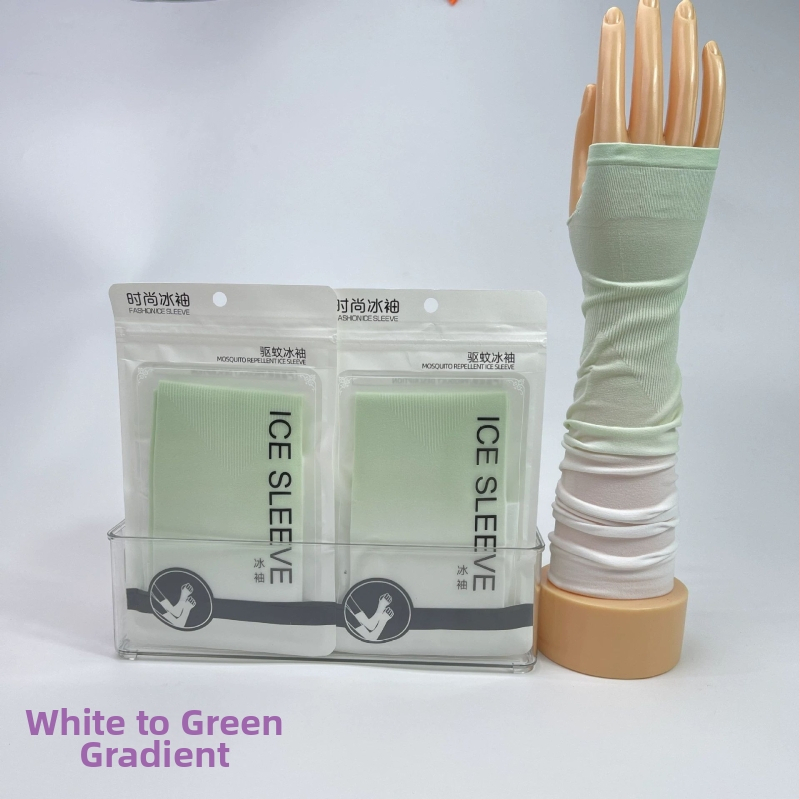 Unisex rukávy z gradientného Ice Silk s UV ochranou pre riadenie a cyklistiku